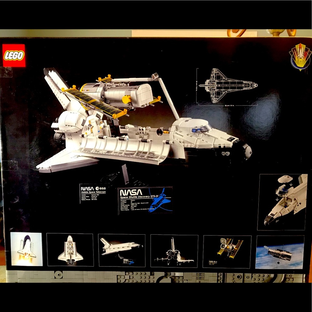 Unopened 10283 Lego Space Shuttle Discovery building set. Hard to find on Lego